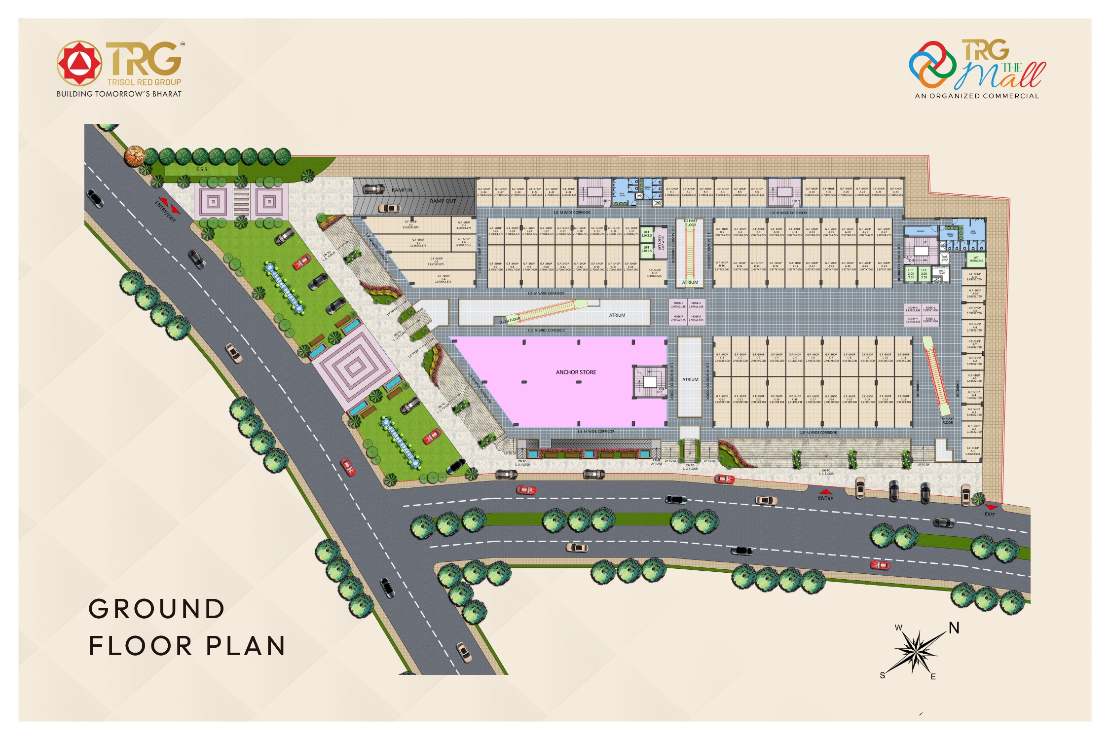 TRG The Mall at Crossing Republik, Gaur City 2